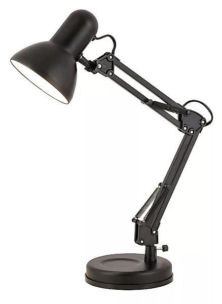 Schreibtischlampe schwarz Metall E27 Samson günstig online kaufen
