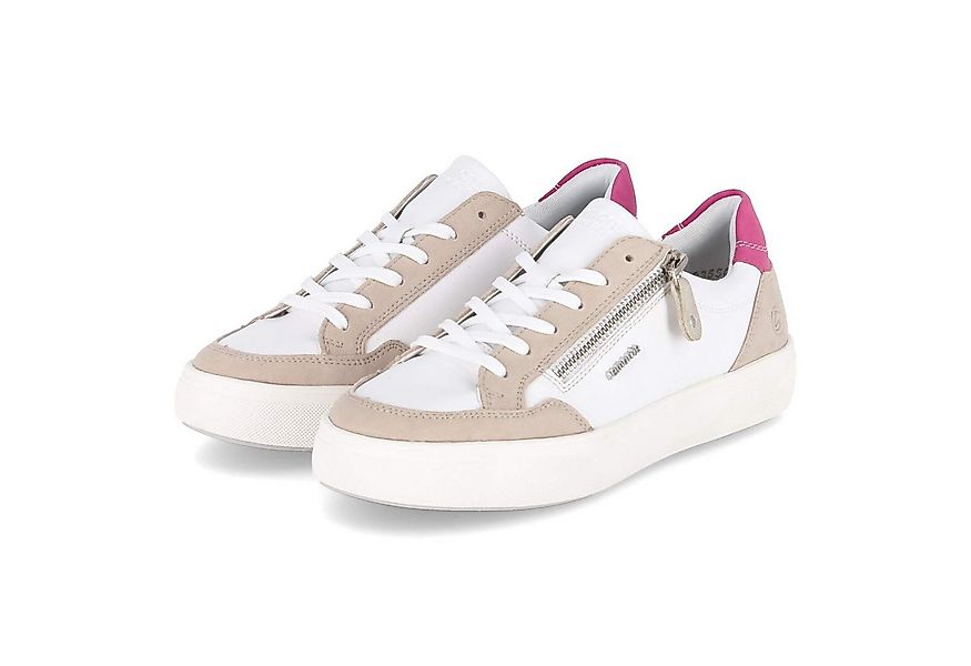 Remonte Remonte D2J01-81 Damen Glattleder weiss Schnürschuh günstig online kaufen