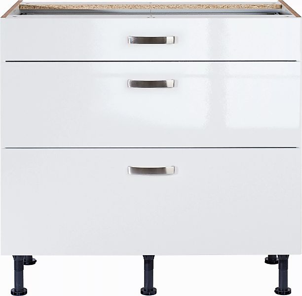 KOCHSTATION Unterschrank "KS-Cara", Breite 90 cm, mit Vollauszügen und Soft günstig online kaufen