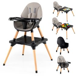 COSTWAY Hochstuhl (1 St), Kombihochstuhl, Babystuhl, günstig online kaufen