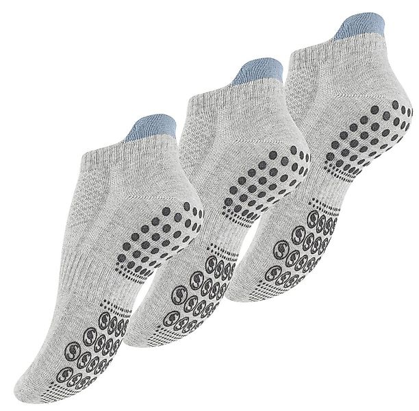 Stark Soul® Sportsocken rutschfeste Sneakersocken mit Fersenschutz und ABS günstig online kaufen