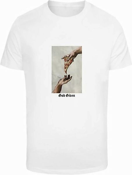 MisterTee T-Shirt MisterTee Herren God Given Pizza Tee (1-tlg) günstig online kaufen