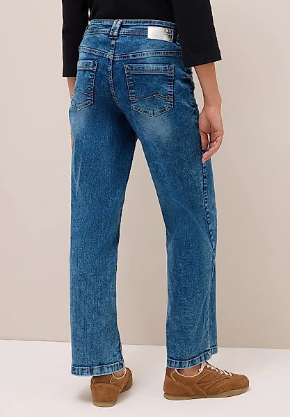 STREET ONE Loose-fit-Jeans High Waist günstig online kaufen