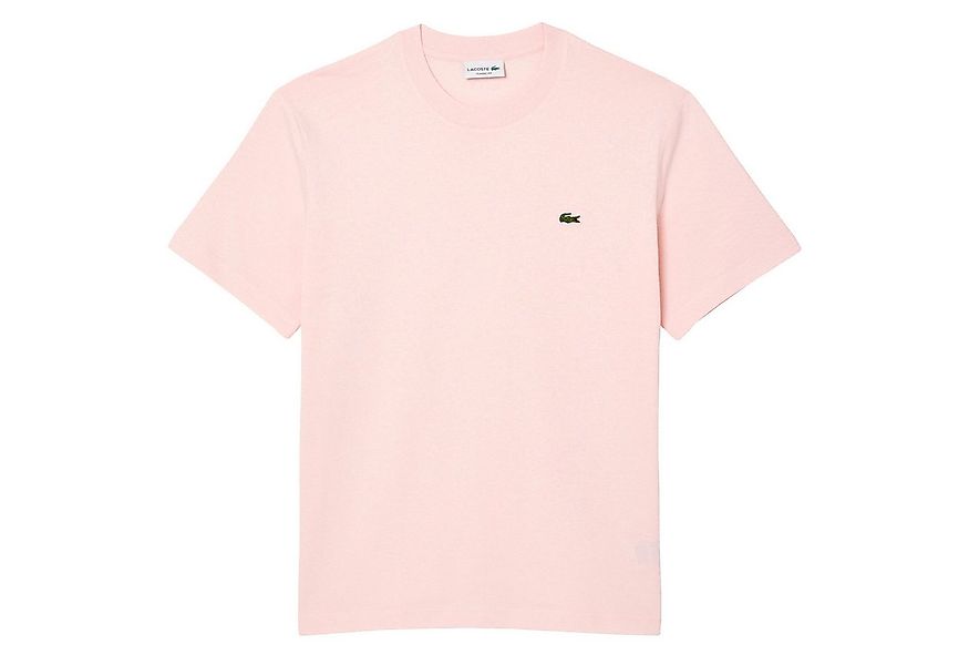 Lacoste Kurzarmshirt T-Shirt mit aufgesticktem Krokodil-Logo auf der Vorder günstig online kaufen