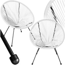 tectake Gartenstuhl 2er Set Gartenstuhl (Set., günstig online kaufen