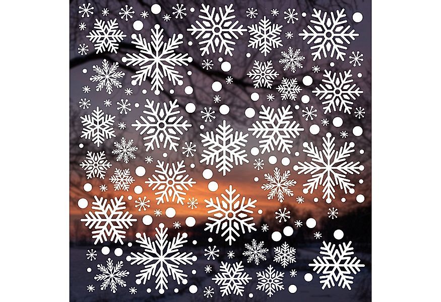 younikat Fensterdekoration younikat Fenster Bilder Winter günstig online kaufen