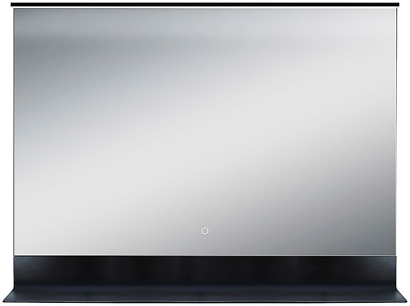 DSK Design LED-Lichtspiegel Black Shelf 80 cm x 60 cm günstig online kaufen