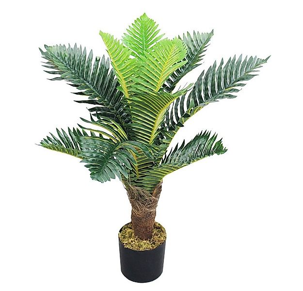 Kunstpalme Palme Palmfarn Kunstpflanze Plastik Künstliche Pflanze Kunstbaum günstig online kaufen