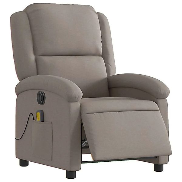 vidaXL Massagesessel Elektrisch Taupe Stoff 3204160 günstig online kaufen
