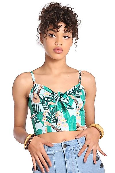 Hell Bunny Crop-Top Ululani Retro Vintage günstig online kaufen