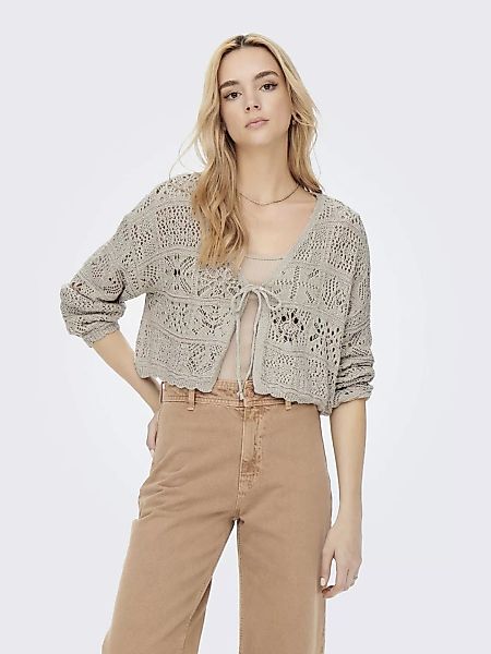 ONLY Strickjacke "ONLBEACH LIFE 7/8 O-N CARDIGAN KNT NOOS" günstig online kaufen