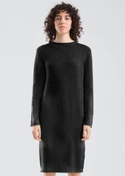 QS Midikleid Kleid Meliertes Strickkleid günstig online kaufen