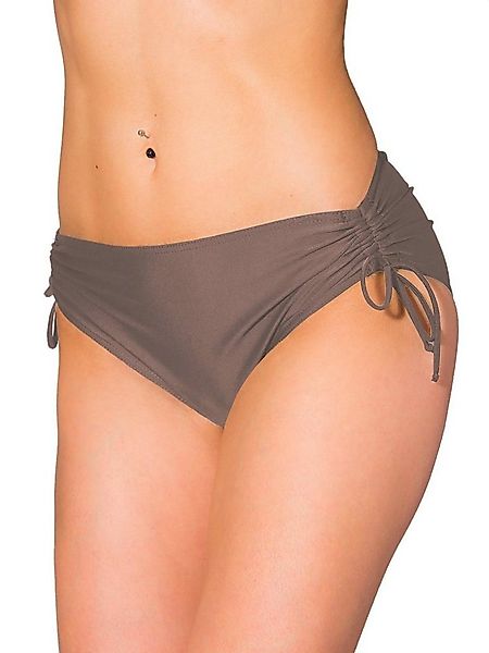 Aquarti Bikini-Hose Aquarti Damen Bikinihose mit Raffung und Schnüren günstig online kaufen