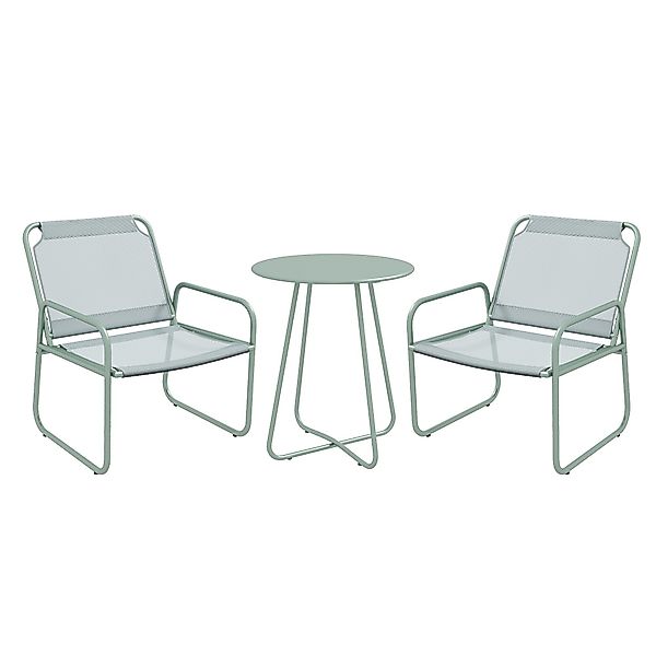 Outsunny Balkonset 3tlg. Bistro-Set, Balkonmöbel-Set inkl. günstig online kaufen