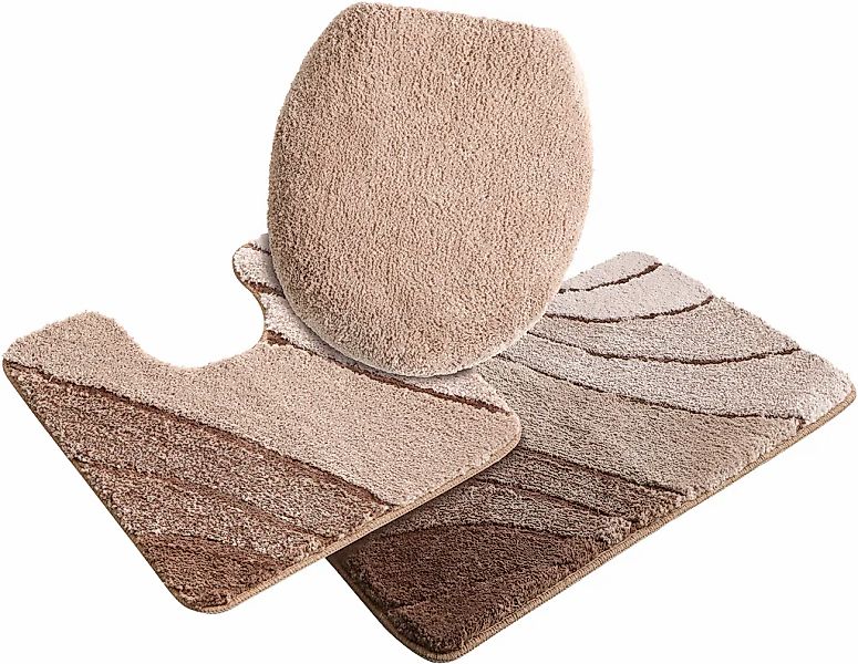 my home Badematte »Josie, Badvorleger, Badezimmer Teppich«, rutschhemmend b günstig online kaufen