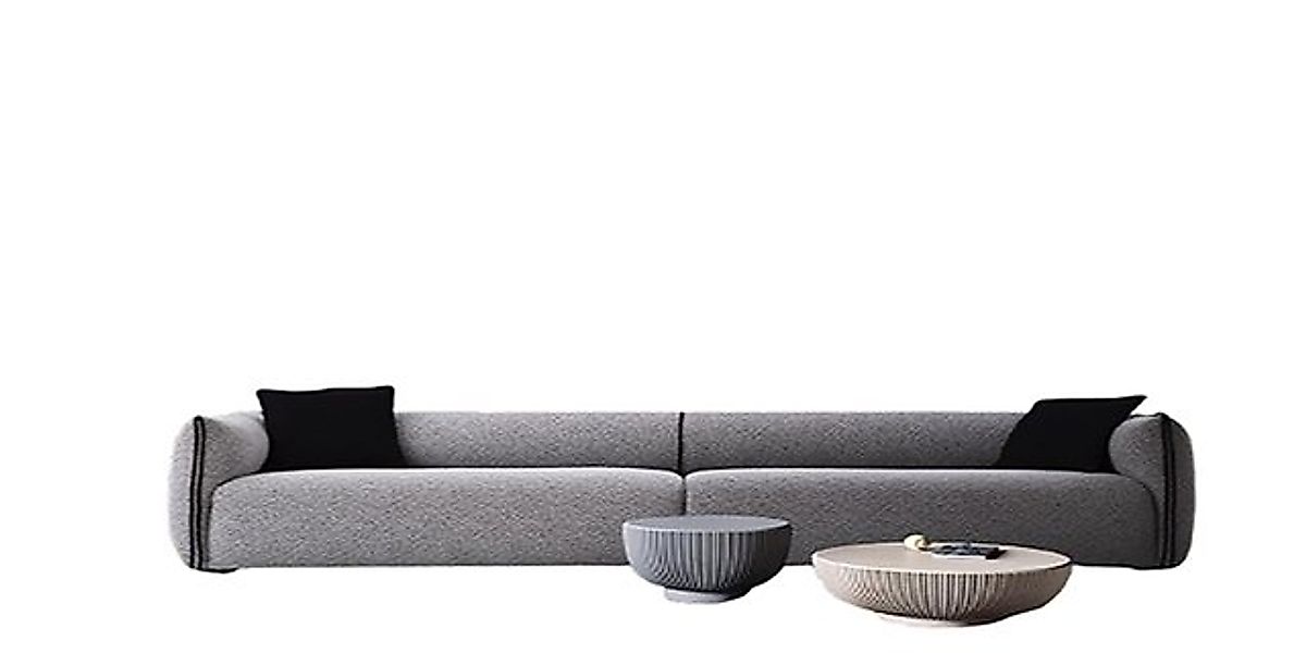 Xlmoebel 4-Sitzer Wohnzimmer-Sofa Vier-Sitzer mit Textilbezug und modernem günstig online kaufen