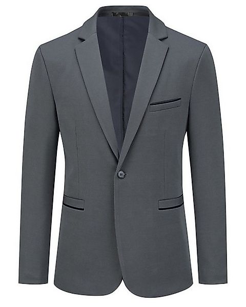 Allthemen Sakko Herren sportliches Casualsakko aus Stretsch Stoff günstig online kaufen
