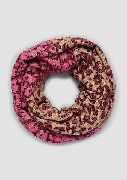 s.Oliver Loop Snood, Eleganter Leo-Loop-Schal aus günstig online kaufen