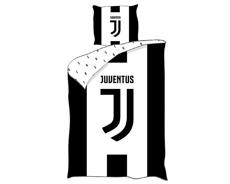 Juventus Turin Bettwäsche -Set 140x200 cm + 65x65 cm 100% Baumwolle für Fuß günstig online kaufen