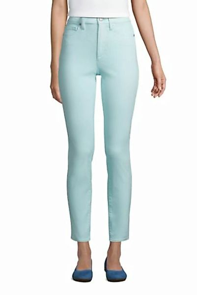 Slim Fit Öko Jeans High Waist, Damen, Größe: XS Normal, Blau, Elasthan, by günstig online kaufen