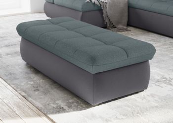 DOMO collection Polsterhocker "Moric" inklusive Stauraum günstig online kaufen