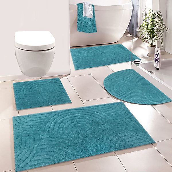 my home Badematte Juna, Badvorleger, Badezimmer günstig online kaufen