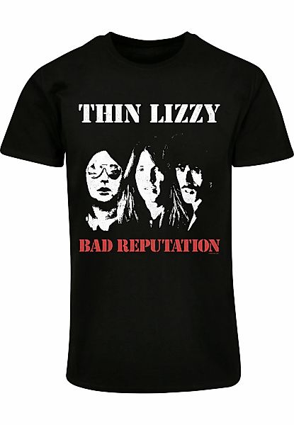 Merchcode T-Shirt "Merchcode Thin Lizzy - TL Bad Reputation Basic T-Shirt" günstig online kaufen