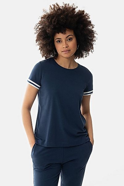 Mey Pyjamaoberteil Damen Serie Tessie Uni (1-tlg) günstig online kaufen