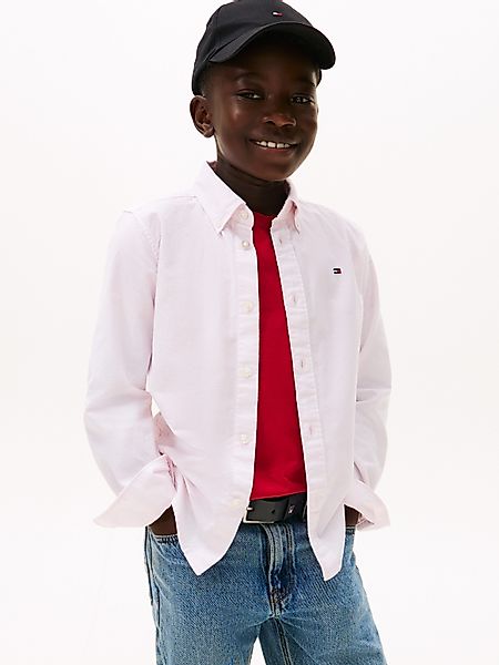 Tommy Hilfiger Langarmhemd FLAG OXFORD SHIRT günstig online kaufen