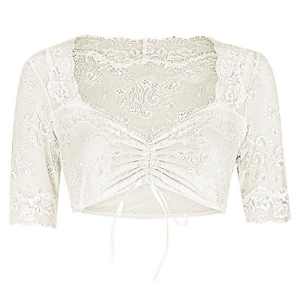 Nina Von C. Dirndlbluse Nina von C. Dirndl-Bluse, halbarm (40 Champagner) günstig online kaufen