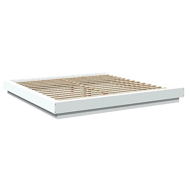 vidaXL Bettgestell Weiß 180x200 cm Holzwerkstoff 3281168 günstig online kaufen