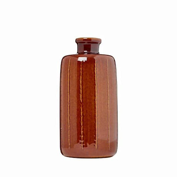 Vase Mini keramik gelb / Ø 9 x H 20 cm - Maison Sarah Lavoine - Gelb günstig online kaufen