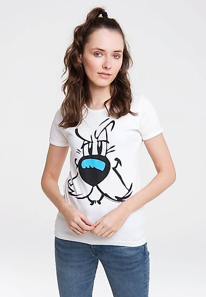LOGOSHIRT T-Shirt Asterix - Idefix Gesicht günstig online kaufen