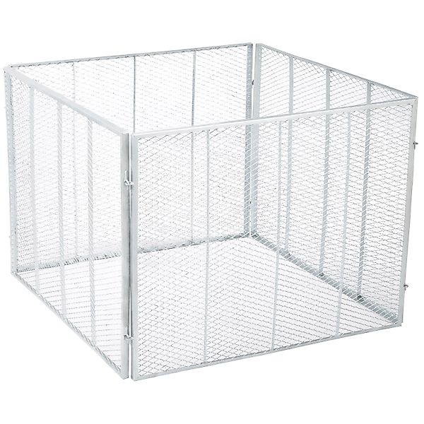 Komposter aus feuerverzinktem Metall 800, 4-teilig günstig online kaufen