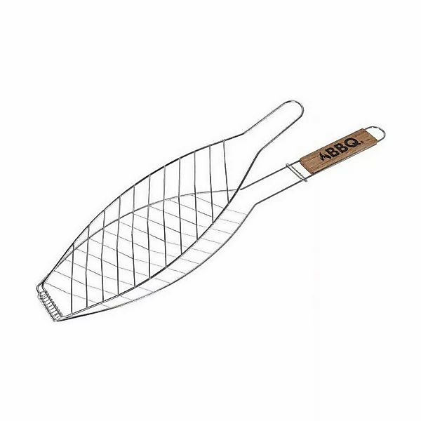 Fisch Barbecue Grillrost Edelstahl (14 X 58 Cm) günstig online kaufen