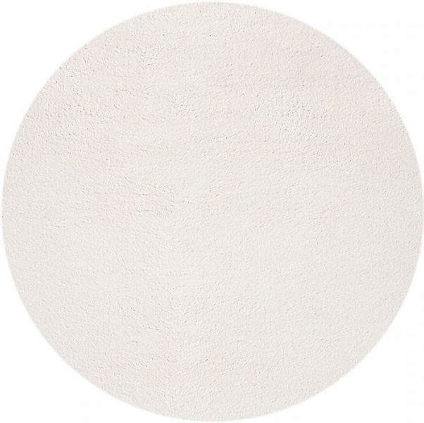 merinos Teppich "Loft 37" rund 16 mm Höhe Kunstfellteppich besonders weich günstig online kaufen