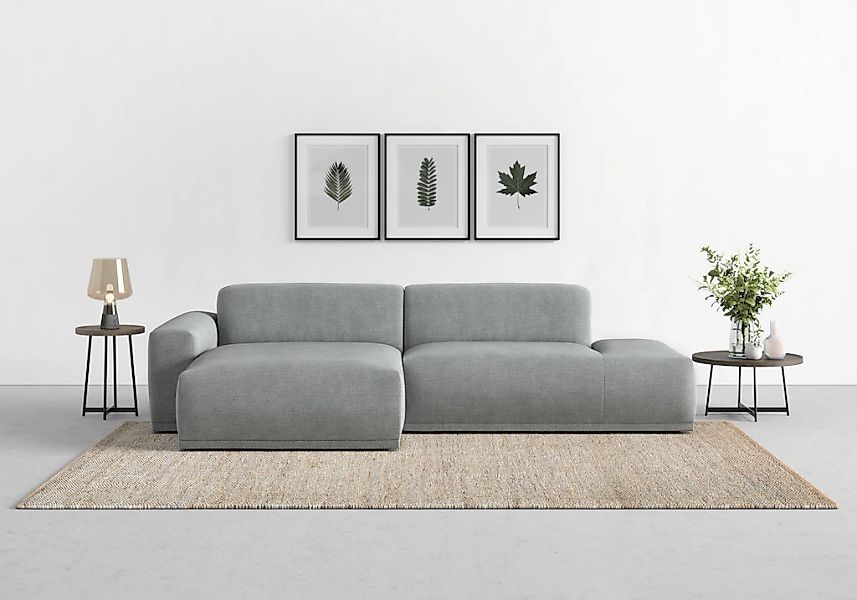 TRENDMANUFAKTUR Ecksofa "Braga, mit hochwertigem Kaltschaum, L-Form, in Cor günstig online kaufen