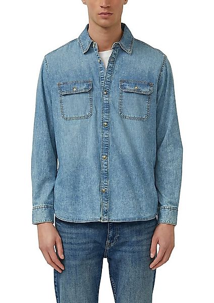 s.Oliver Jeanshemd mit Brusttaschen und aus reiner Baumwolle günstig online kaufen