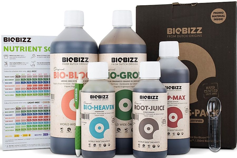 Biobizz Pflanzendünger BioBizz Grow Starters Pack günstig online kaufen