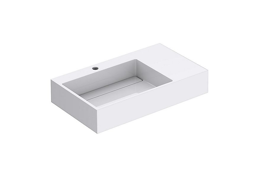 doporro Waschbecken Aufsatzwaschbecken Waschschale aus Mineralguss Waschtis günstig online kaufen