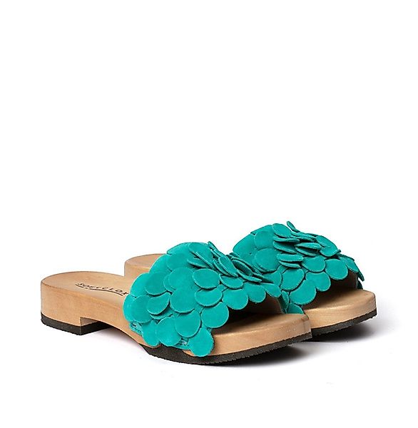 Softclox BELLA Kaschmir türkis (hazelnut) Pantolette günstig online kaufen