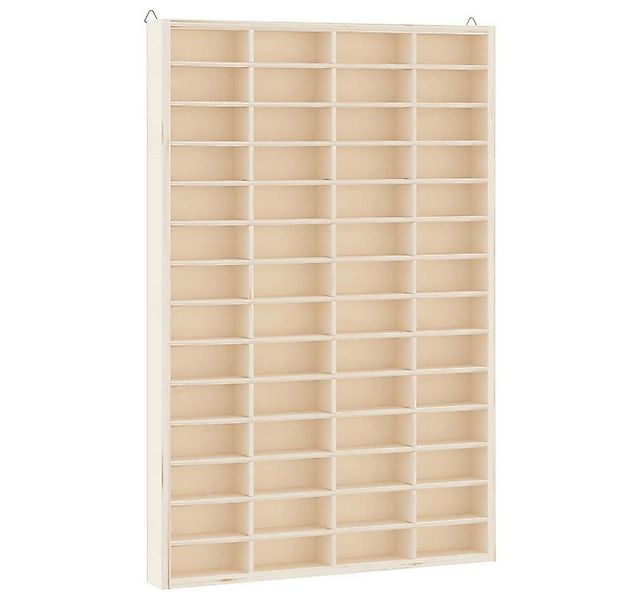 vidaXL Regal Sammlervitrine aus Holz mit 56 Fächern 40 x 4,5 x 60 cm, 1-tlg günstig online kaufen