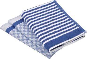 ROSS Geschirrtuch "Exclusiv" 1x Küchen-Frottiertuch (Streifen) und 2 Geschi günstig online kaufen