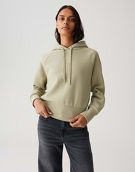 OPUS Hoodie GESIKA aus French Terry Sweatware überschnittene Schulter mit 3 günstig online kaufen