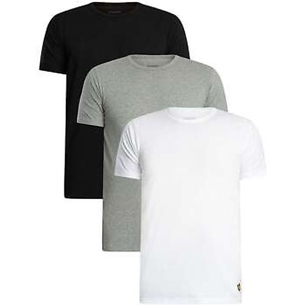 Lyle & Scott  Pyjamas/ Nachthemden Basic 3er-Pack T-Shirt günstig online kaufen