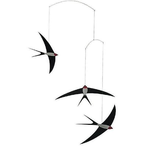 Flensted Mobiles Skulptur Mobile Fliegende Schwalben günstig online kaufen