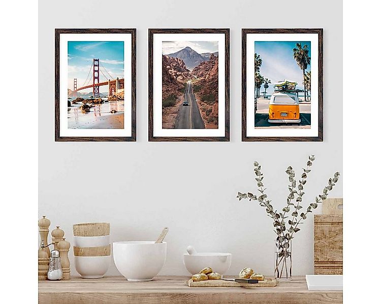 PHOTOLINI Bilderrahmen Bilderrahmen 3er Set 20x30 Poster-Rahmen, zum Aufhän günstig online kaufen