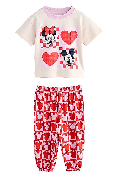 Next Pyjama Minnie Schlafanzug mit Jogginghose günstig online kaufen