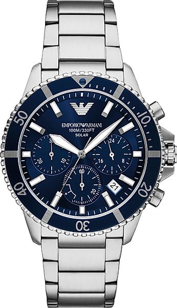 Emporio Armani Chronograph AR11681, Armbanduhr, Solar, günstig online kaufen