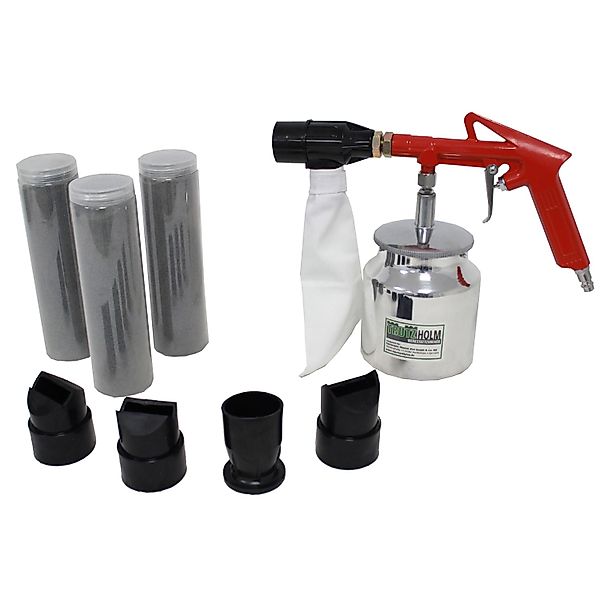 TRUTZHOLM Sandstrahlpistole Für Druckluft Ein Viertel Zoll Anschluss Mit 2, günstig online kaufen